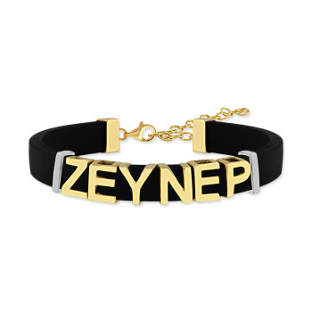 اسوارة فضة خالص باسم #162