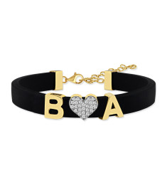 اسوارة فضة خالص بحرفين  #159