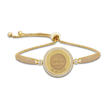 اسوارة فضة خالص بإسمين وتاريخ#231 