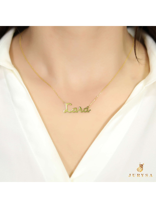 سلسال فضة خالص بإسم #251