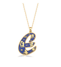 سلسال فضة خالص بالحرف #256