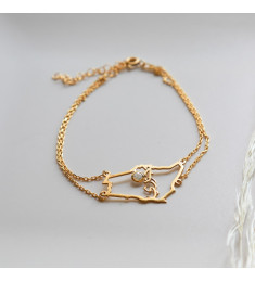 اسوارة العلم السعودي فضة بالاسم #666