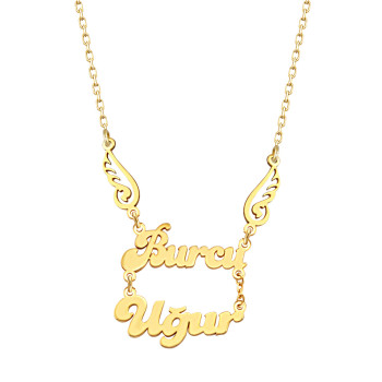 سلسال فضة خالص باسمين #194