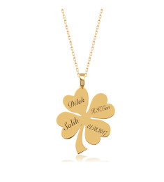 سلسال فضة خالص بثلاث او اربع اسماء #250