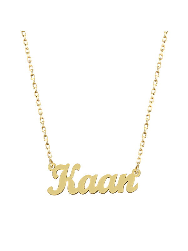 سلسال فضة خالص بإسم #252