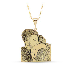 سلسال فضة خالص بصورة #242