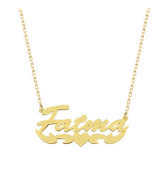 سلسال فضة خالص بإسم   #112